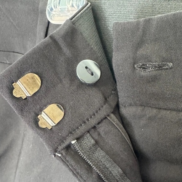 Lane Bryant The Allie Capri Pants Womens Plus Size 16 Navy Blue Classic Stretch - Picture 12 of 16